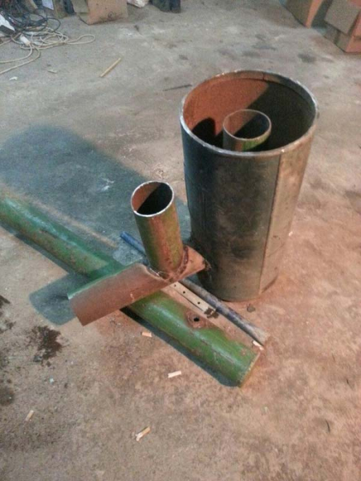 Ракетная печь для гаража Ракетная печь для гаража