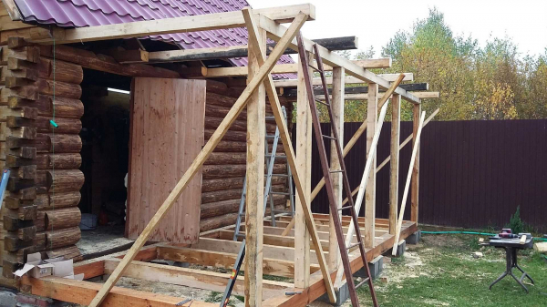 Как сделать пристройку из бревна к дому: лучшие способы расширения жилого пространства Как сделать пристройку из бревна к дому: лучшие способы расширения жилого пространства
