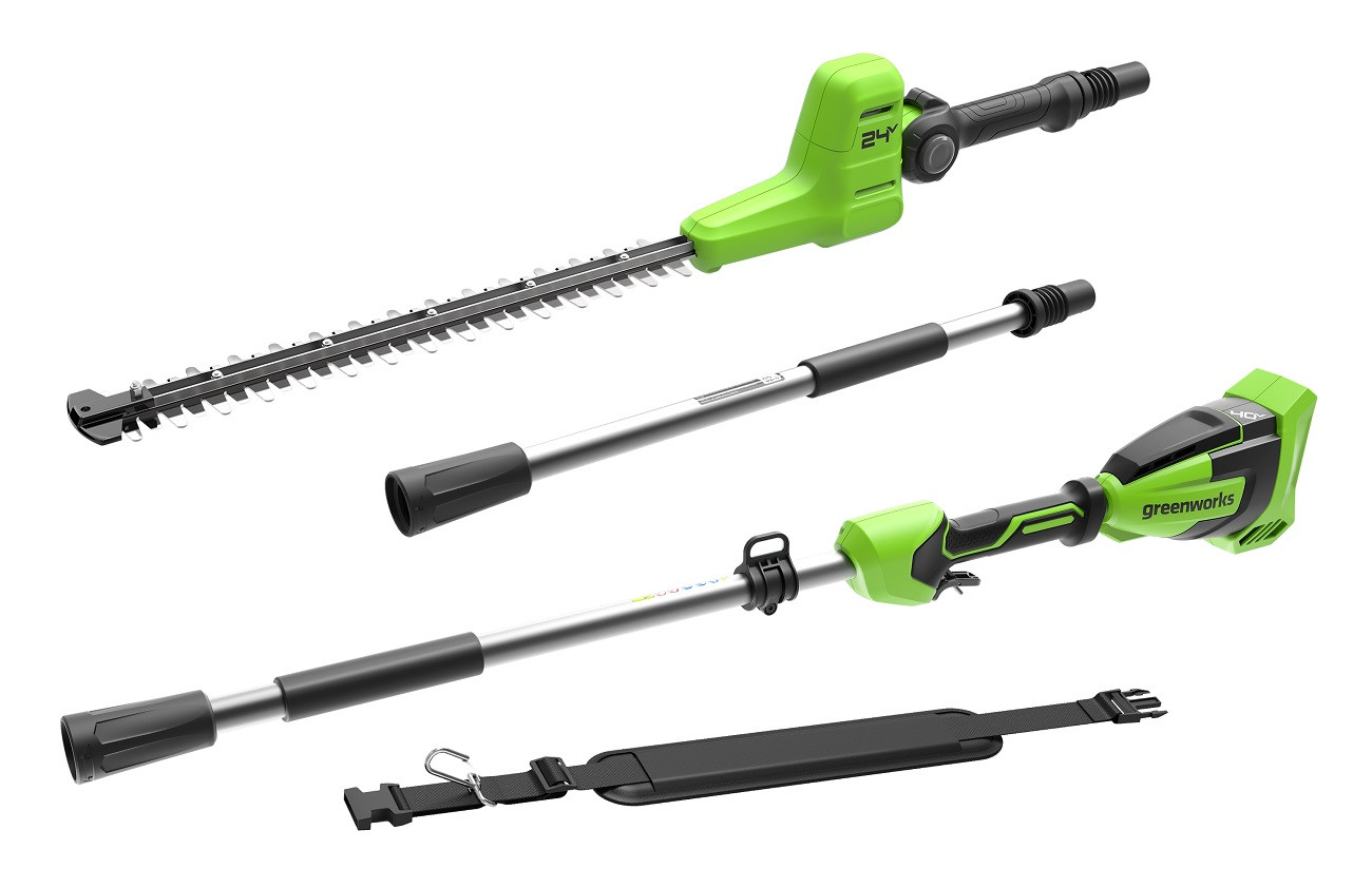 Greenworks G40PH511 — идеальный кусторез для дачи