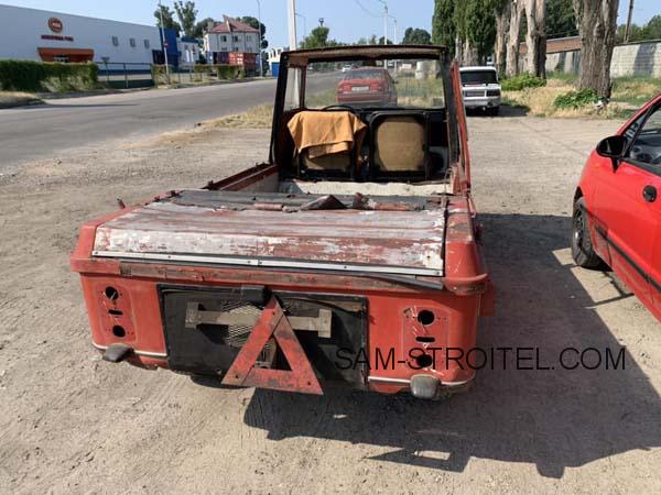 Необычный самодельный автомобиль «Микрон» сделанный в 1983 году Необычный самодельный автомобиль «Микрон» сделанный в 1983 году