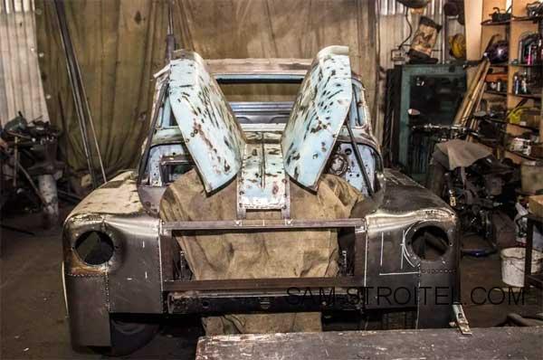 Авто самоделка пикап с кабиной ГАЗ-53: фото и описание сборки Авто самоделка пикап с кабиной ГАЗ-53: фото и описание сборки