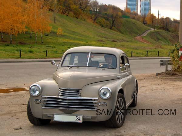 Авто самоделка ГАЗ-20 TURBO COUPE на базе &laquo;Победы&raquo;