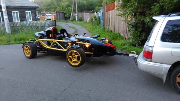 Самодельный спортивный автомобиль реплика Ariel Atom Самодельный спортивный автомобиль реплика Ariel Atom