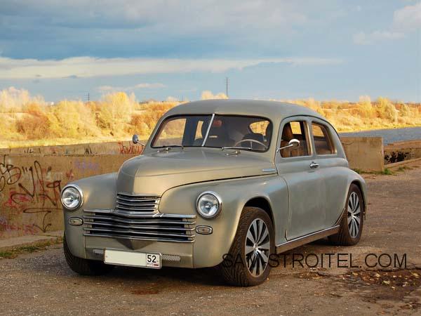 Авто самоделка ГАЗ-20 TURBO COUPE на базе &laquo;Победы&raquo;