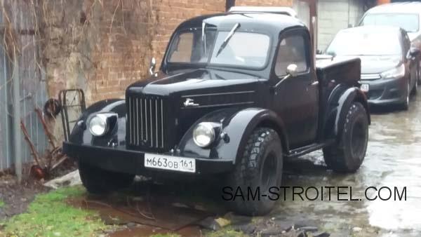 Авто самоделка пикап ГАЗ-69 с двигателем 2.3 D турбо (50 фото) Авто самоделка пикап ГАЗ-69 с двигателем 2.3 D турбо (50 фото)