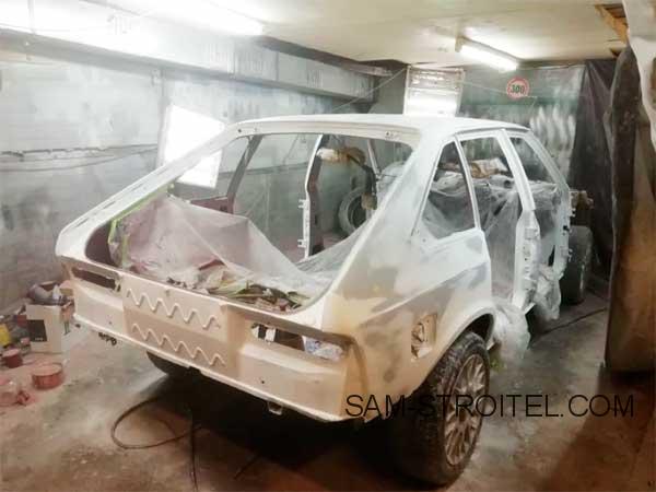 Поставил на свой Москвич: двигатель на 400 л.с и полный привод 4х4 Поставил на свой Москвич: двигатель на 400 л.с и полный привод 4х4