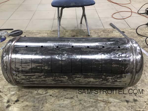 Мангал из газового баллона Мангал из газового баллона