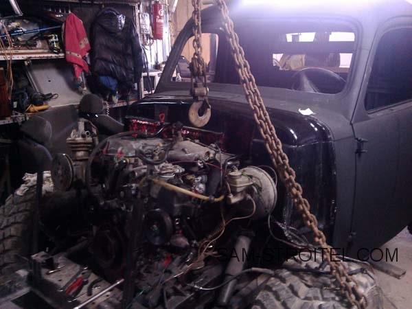 Авто самоделка пикап ГАЗ-69 с двигателем 2.3 D турбо (50 фото) Авто самоделка пикап ГАЗ-69 с двигателем 2.3 D турбо (50 фото)