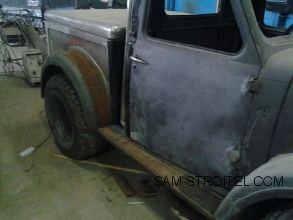 Авто самоделка пикап ГАЗ-69 с двигателем 2.3 D турбо (50 фото) Авто самоделка пикап ГАЗ-69 с двигателем 2.3 D турбо (50 фото)