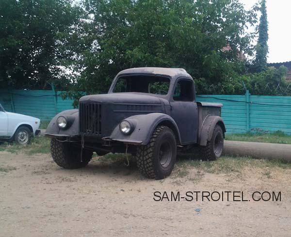 Авто самоделка пикап ГАЗ-69 с двигателем 2.3 D турбо (50 фото) Авто самоделка пикап ГАЗ-69 с двигателем 2.3 D турбо (50 фото)