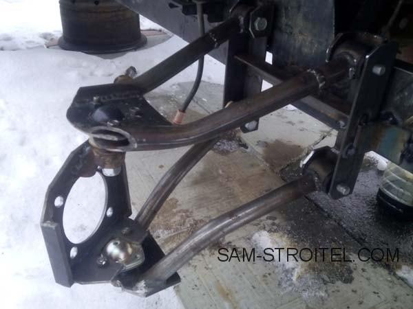 Авто самоделка 4х4 из запчастей ЛуАЗа, Оки и Жигулей Авто самоделка 4х4 из запчастей ЛуАЗа, Оки и Жигулей