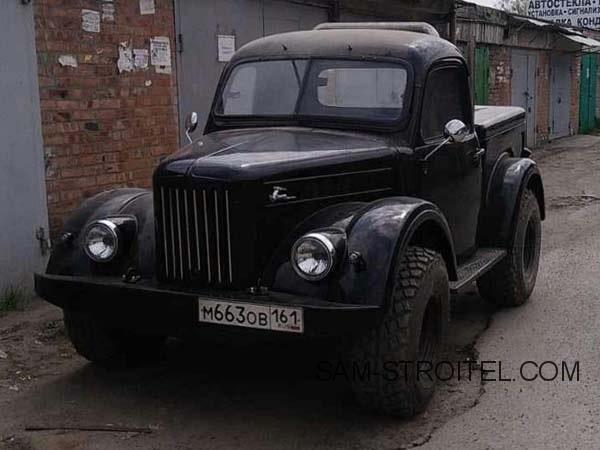 Авто самоделка пикап ГАЗ-69 с двигателем 2.3 D турбо (50 фото) Авто самоделка пикап ГАЗ-69 с двигателем 2.3 D турбо (50 фото)