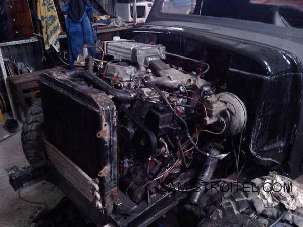 Авто самоделка пикап ГАЗ-69 с двигателем 2.3 D турбо (50 фото) Авто самоделка пикап ГАЗ-69 с двигателем 2.3 D турбо (50 фото)