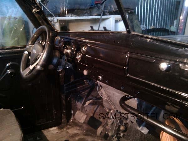 Авто самоделка пикап ГАЗ-69 с двигателем 2.3 D турбо (50 фото) Авто самоделка пикап ГАЗ-69 с двигателем 2.3 D турбо (50 фото)