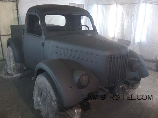 Авто самоделка пикап ГАЗ-69 с двигателем 2.3 D турбо (50 фото) Авто самоделка пикап ГАЗ-69 с двигателем 2.3 D турбо (50 фото)