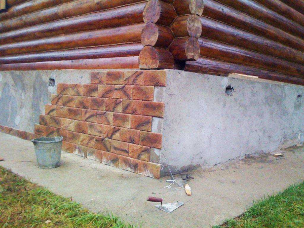 Цоколь вокруг частного дома своими руками: пошаговая инструкция
