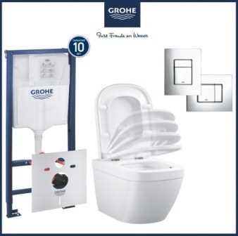 Унитазы Grohe — полный обзор моделей и подробные характеристики линейки сантехники Унитазы Grohe — полный обзор моделей и подробные характеристики линейки сантехники