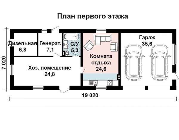 Проект гаража на две машины &mdash; советы по эффективной планировке и организации пространства