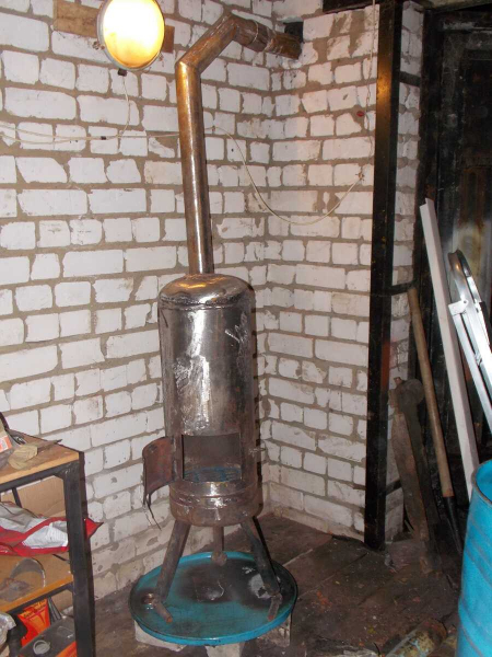 Как построить эффективную и безопасную печь для гаража из газового баллона собственными руками
