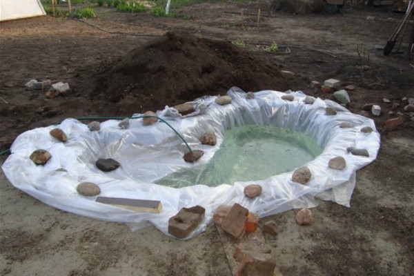 Водоем на участке своими руками Водоем на участке своими руками