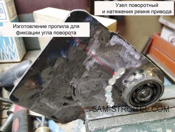 Ленточно-дисковый шлифовальный станок своими руками: чертежи, фото изготовления