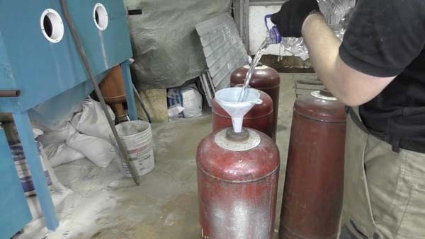 Печь из газовых баллонов сделанная своими руками Печь из газовых баллонов сделанная своими руками