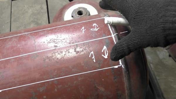 Печь из газовых баллонов сделанная своими руками Печь из газовых баллонов сделанная своими руками