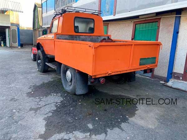 Самодельный автомобиль пикап с полным приводом 4&times;4, сделанный своими руками