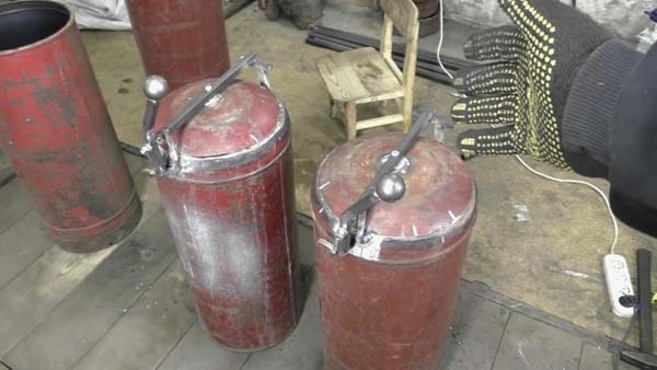 Печь из газовых баллонов сделанная своими руками Печь из газовых баллонов сделанная своими руками