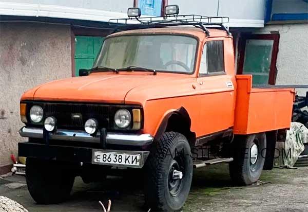 Самодельный автомобиль пикап с полным приводом 4&times;4, сделанный своими руками