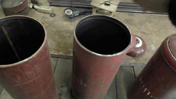 Печь из газовых баллонов сделанная своими руками Печь из газовых баллонов сделанная своими руками