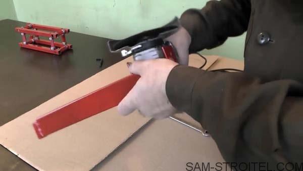 Самодельный станок из болгарки для резки металла Самодельный станок из болгарки для резки металла