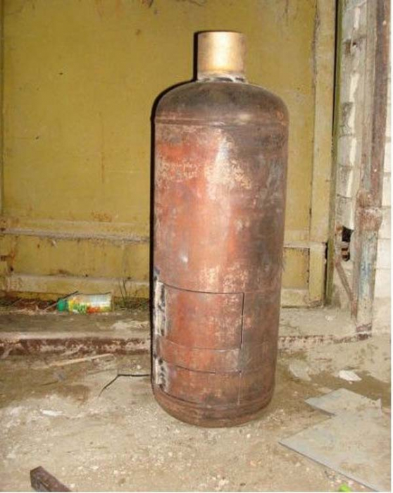 Буржуйка из газового баллона: пошаговые фото Буржуйка из газового баллона: пошаговые фото